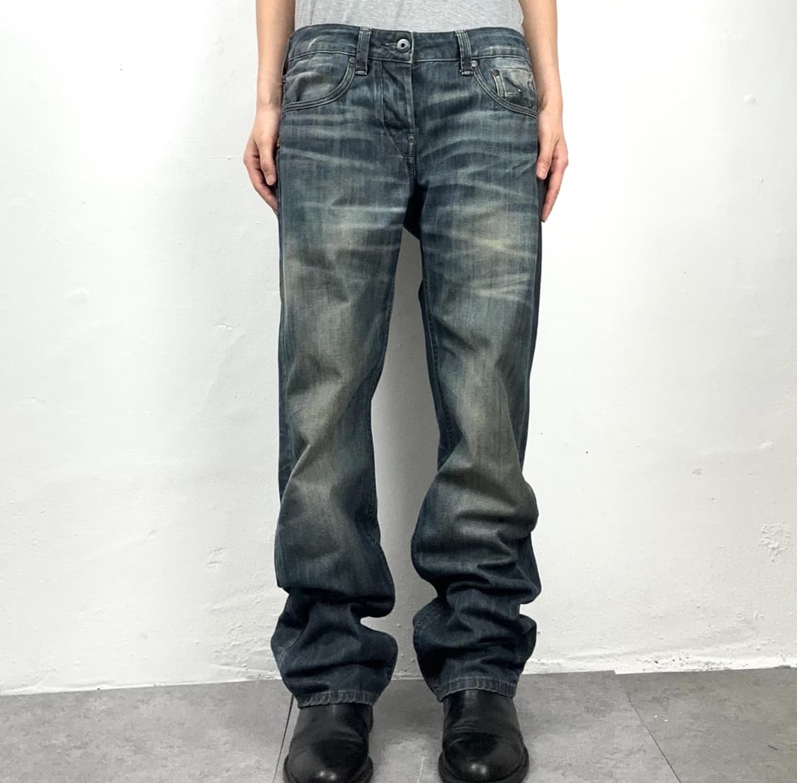 G-Star Raw Attacc Low Straight Wash Deni 상품이미지1