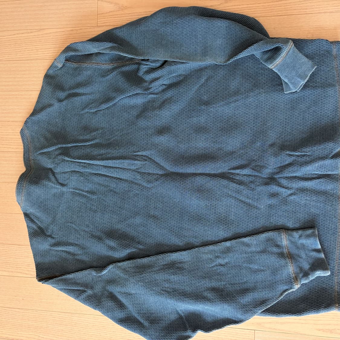 RRL 더블알엘 헨리넥 니트 인디고 워시 XL 상품이미지4