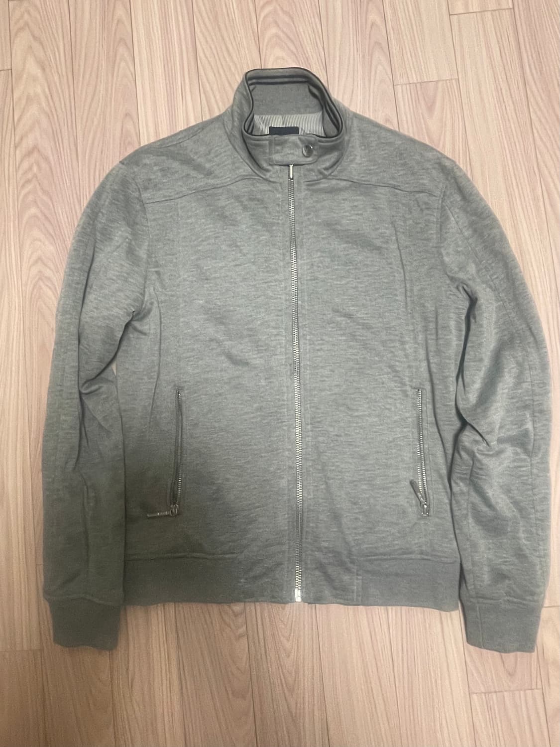 자라 맨 집업 자켓 그레이 회색 M 사이즈 상품이미지1