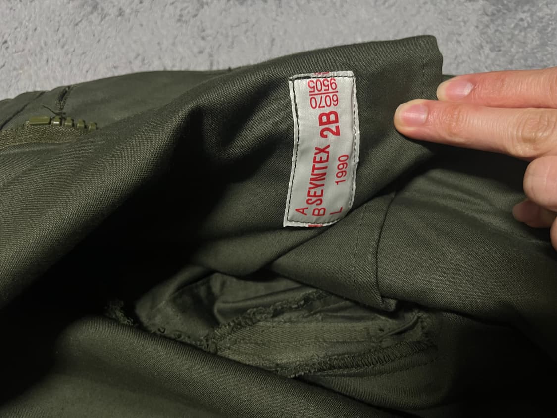 2B) 벨기에군 m-88 야전 상의 자켓 상품이미지3