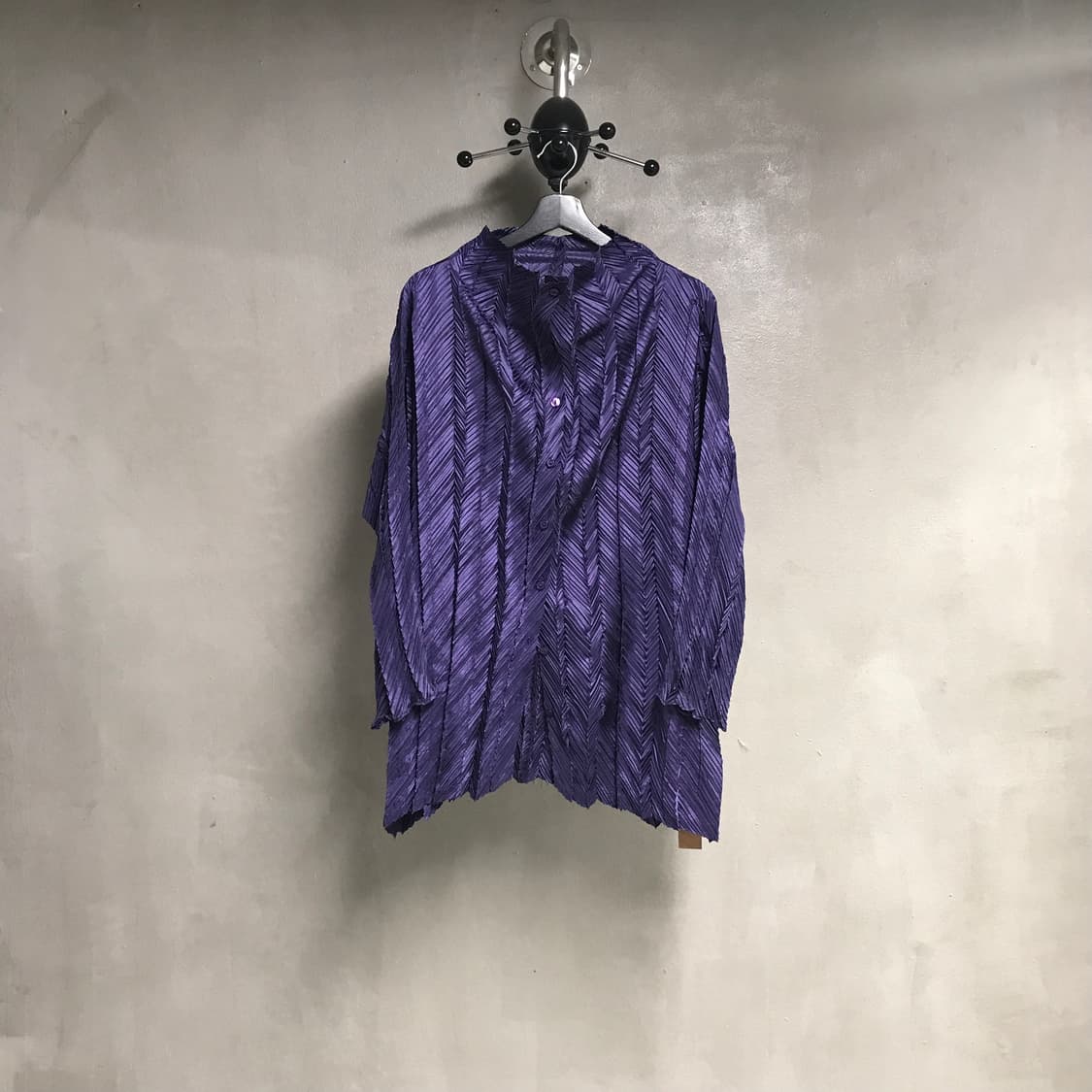 이세이 미야케 플리츠 플리즈 자켓 퍼플 -(W) 상품이미지1