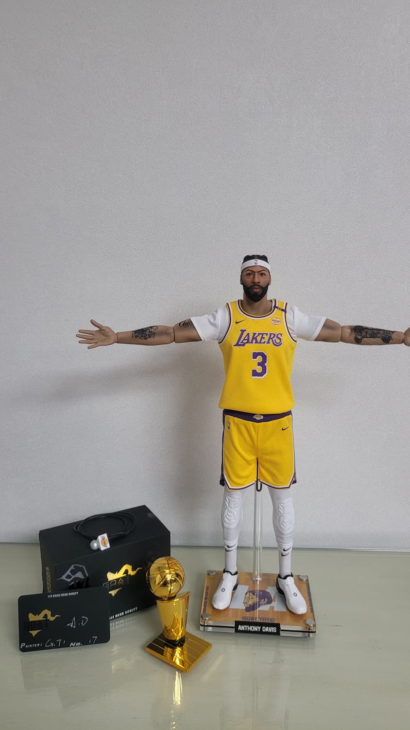 Anthony Davis 1/6 피규어 (핫토이X앤터베이X작가작) 상품이미지10