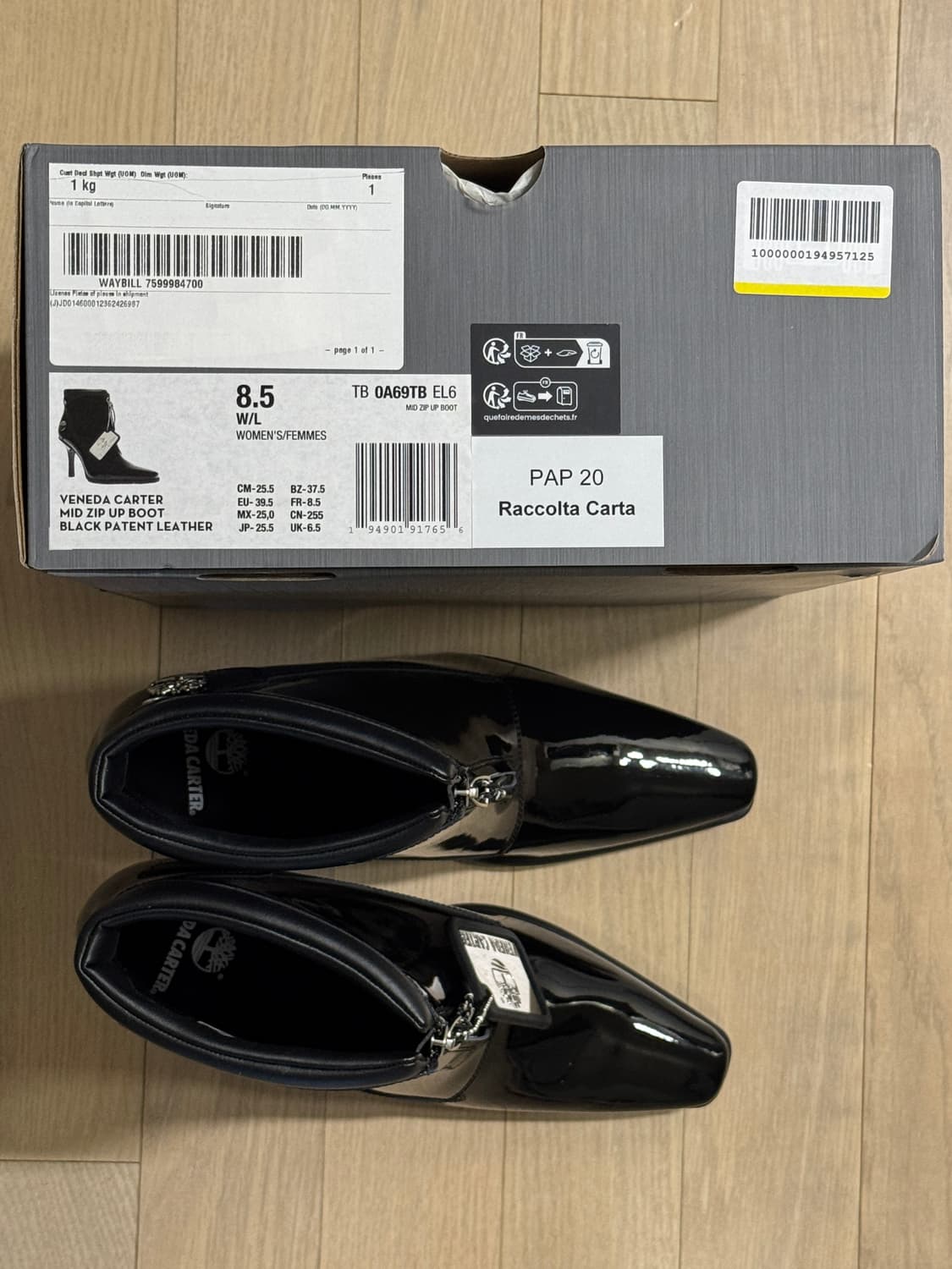 Timberland x Veneda carter 미드 집업 부츠 힐 상품이미지10