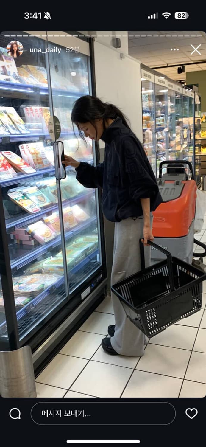 (새상품) foeto 포에토 나일론 점퍼 네이비 상품이미지2