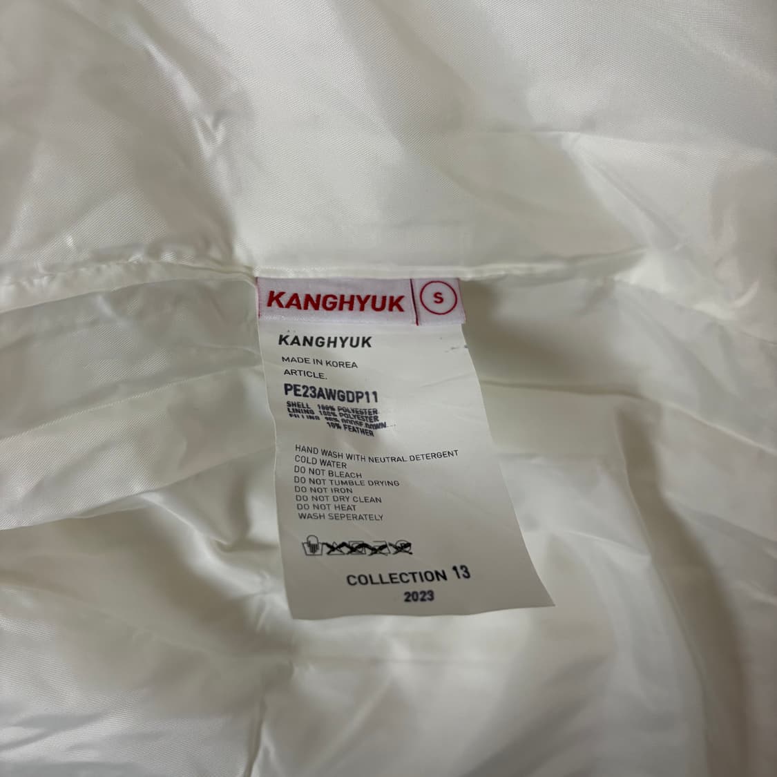 강혁 구스다운 에어백 패딩 상품이미지8