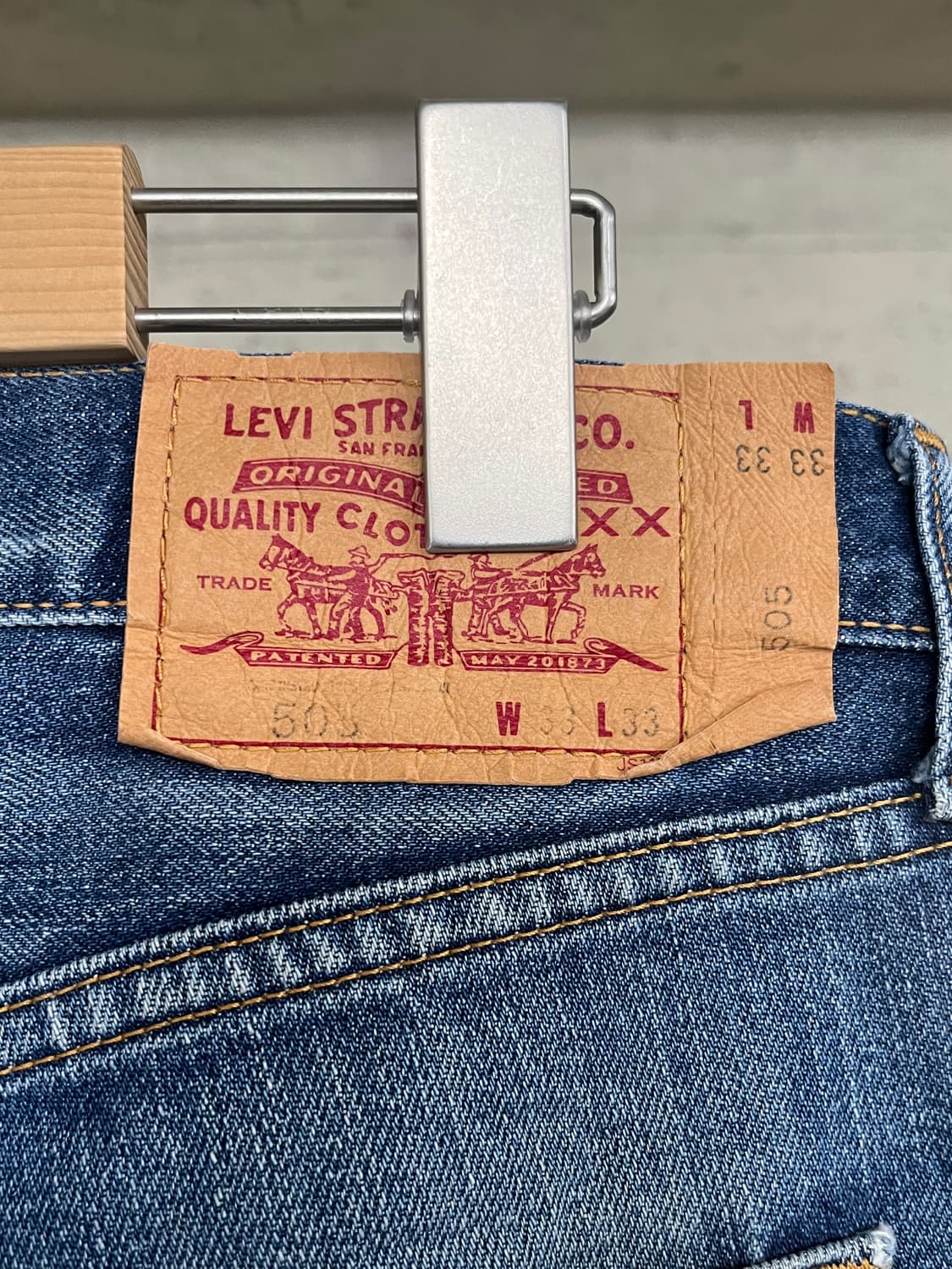 LEVI'S 505 JAPAN DENIM PANTS 상품이미지5