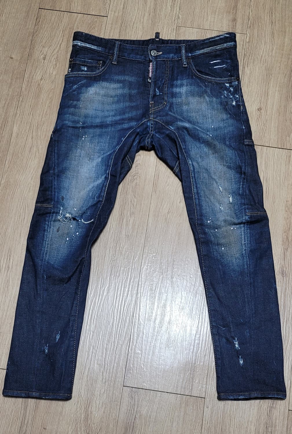 Dsquared2 녹워싱 타이디바이커 데님 청바지 EU 46 상품이미지1