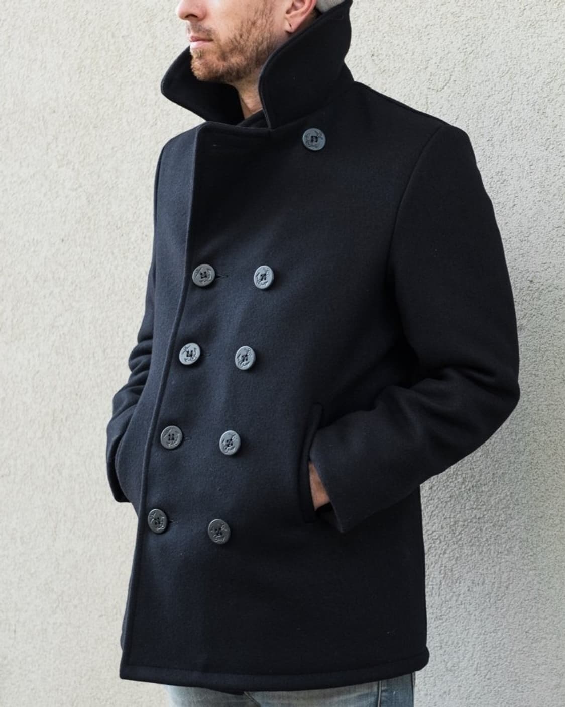 Schott 740n Pea Coat 40사이즈 상품이미지5