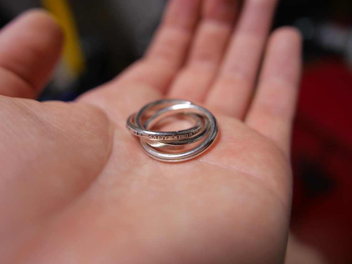 베르크슈타트 뮌헨 실버 링 포에버 M1414, M사이즈 상품이미지3