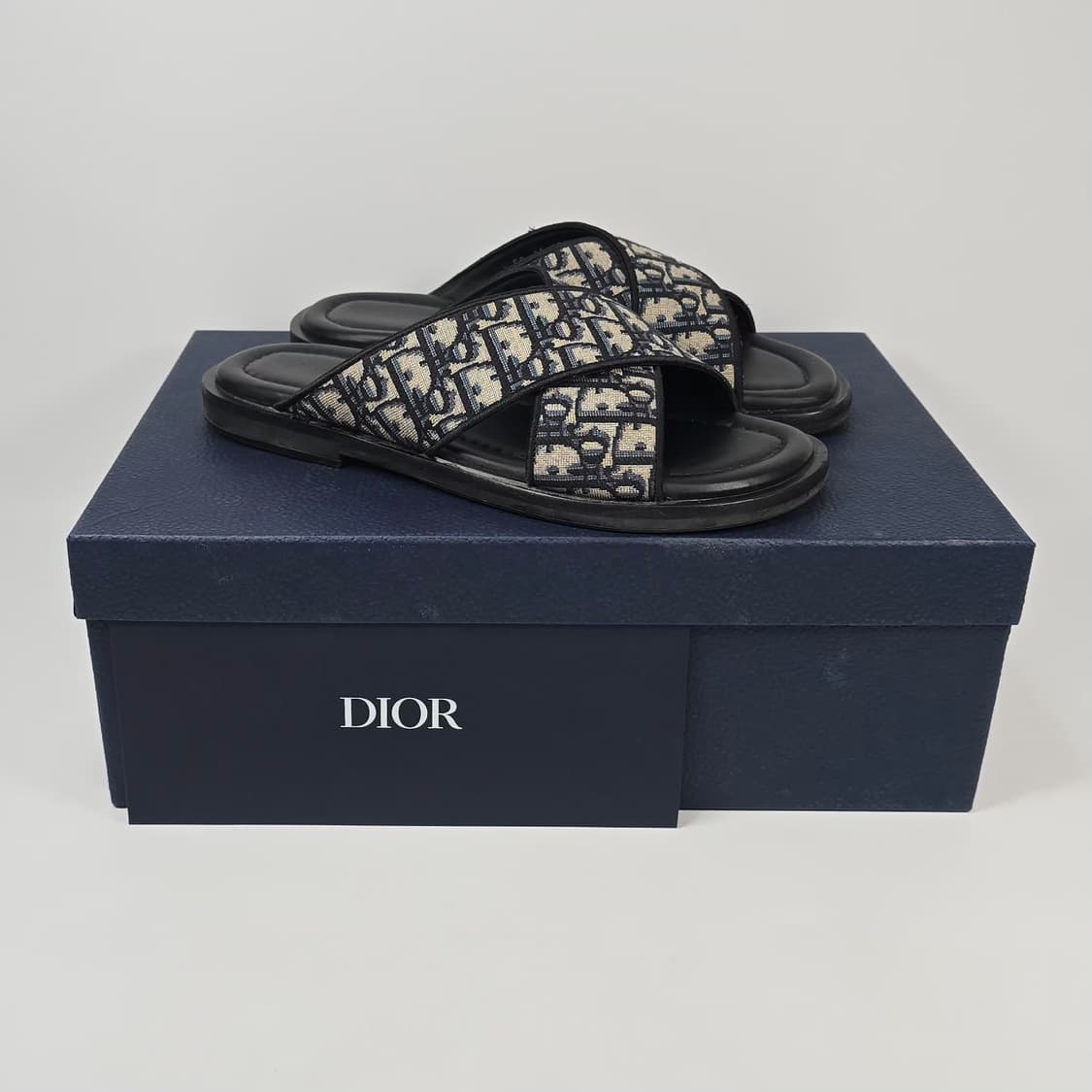 디올 오블리크 알리아스 슬리퍼 (265 270 )  상품이미지1