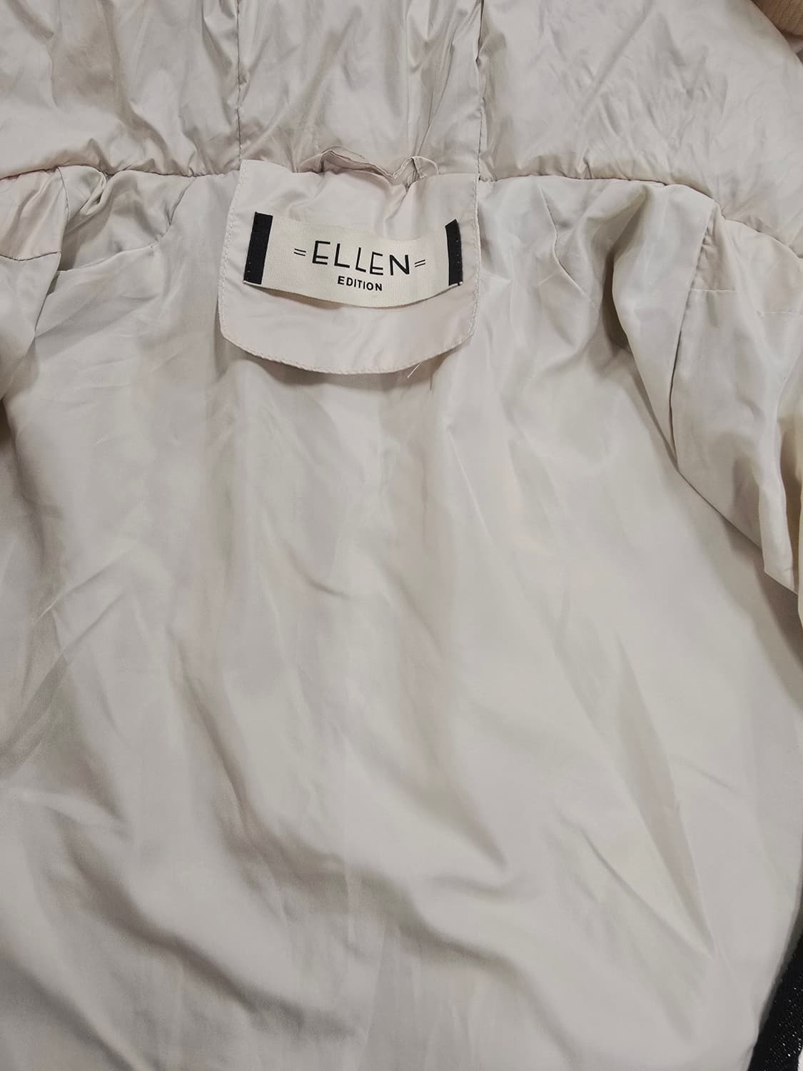 엘렌  퀼팅 다운롱패딩 블랙 상품이미지9