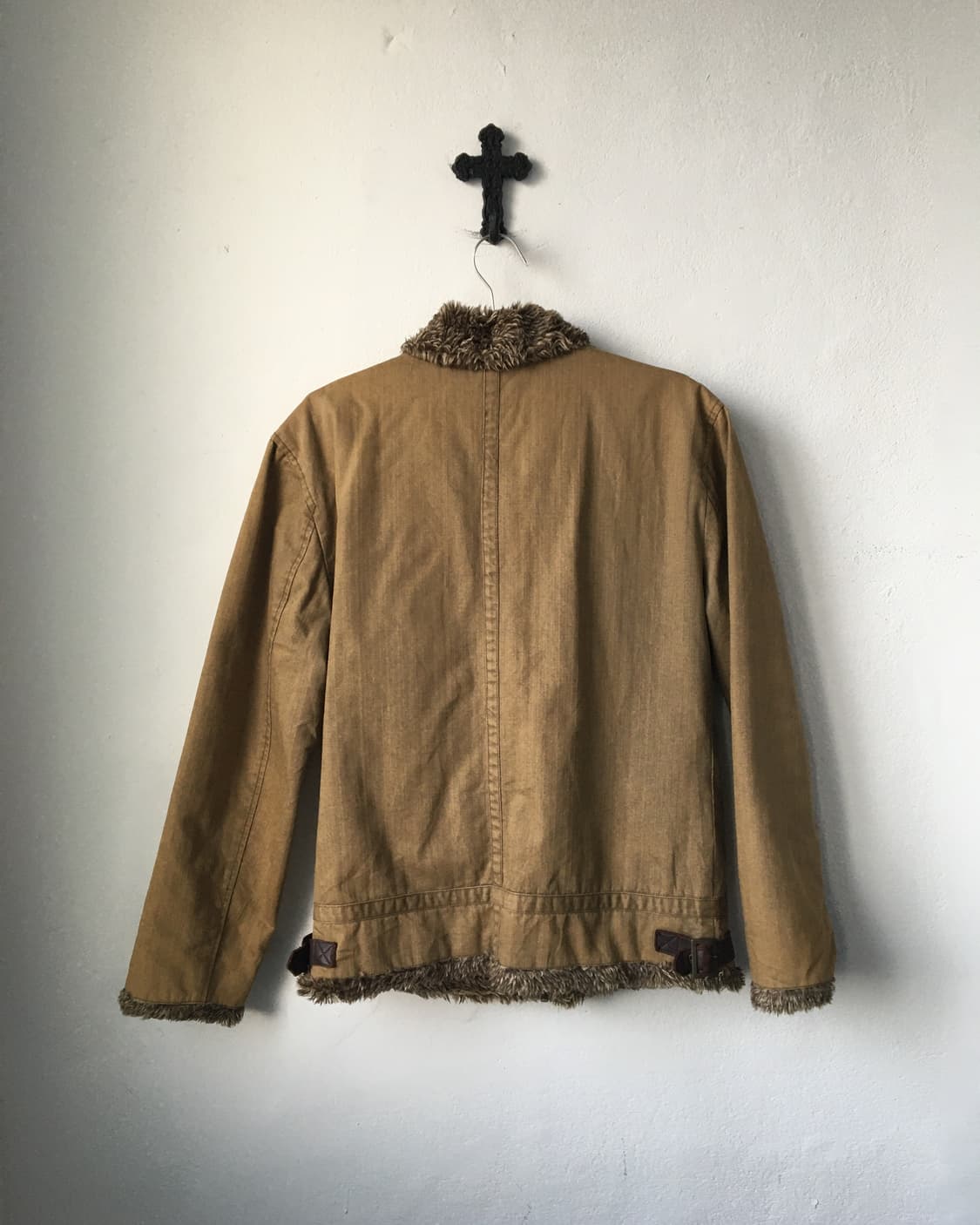 Fake fur belted mustang 상품이미지3