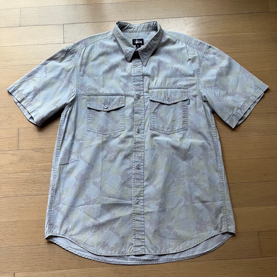 90년대 올드 스투시 셔츠 Made in USA 상품이미지1