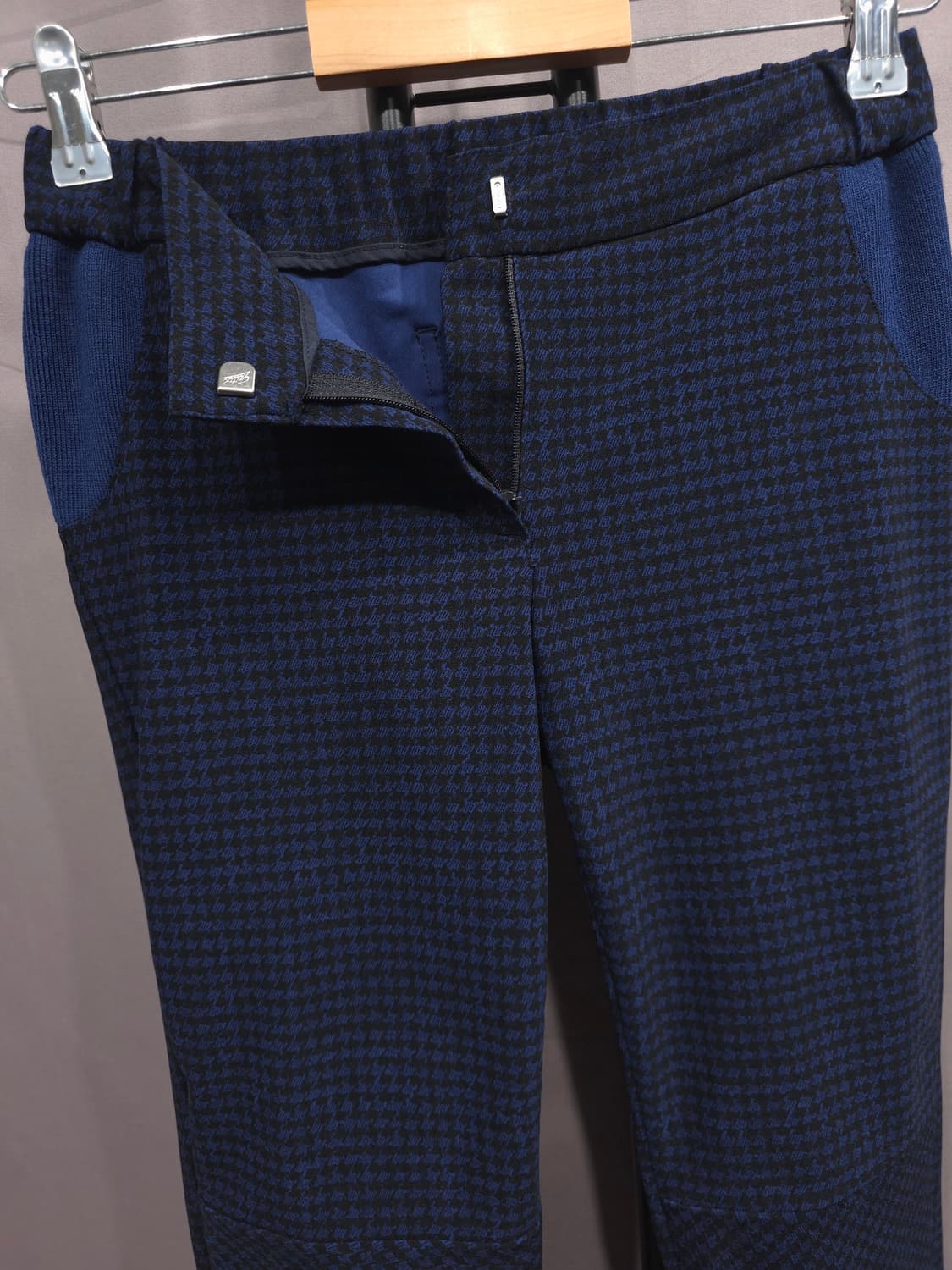 보그너 골프 여성 하운드투스 체크 밴딩 팬츠 27 상품이미지2