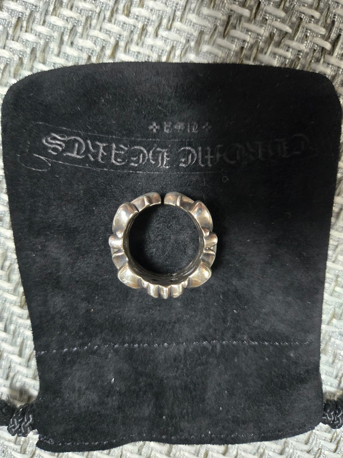 크롬하츠 더블 플로랄 반지(정품) 상품이미지6