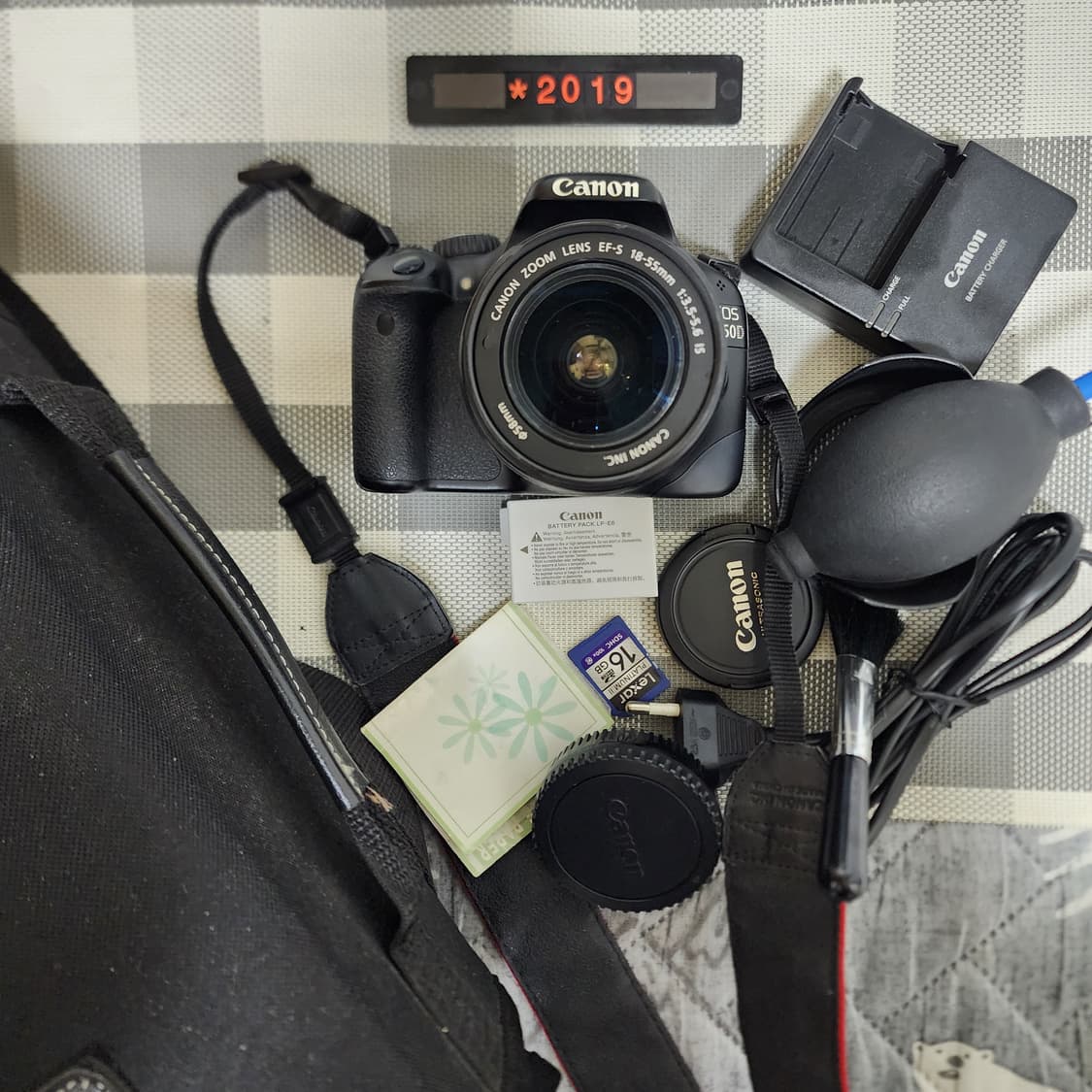 캐논 EOS 550D 디지털카메라 가방 세트 상품이미지1