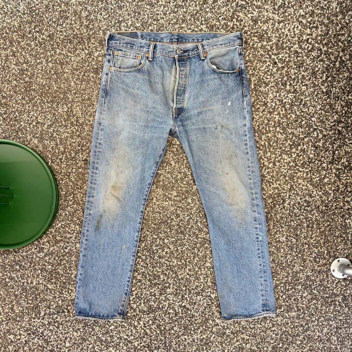 리바이스 501 더티 워싱 데님 (36) 상품이미지2