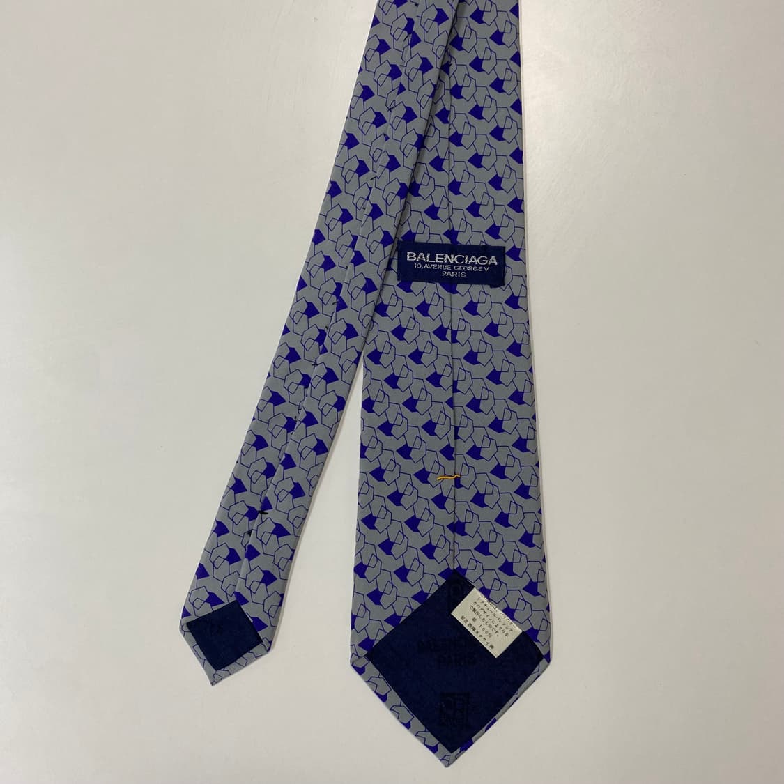 BALENCIAGA 발렌시아가 정품 명품 넥타이 8.1cm 상품이미지3