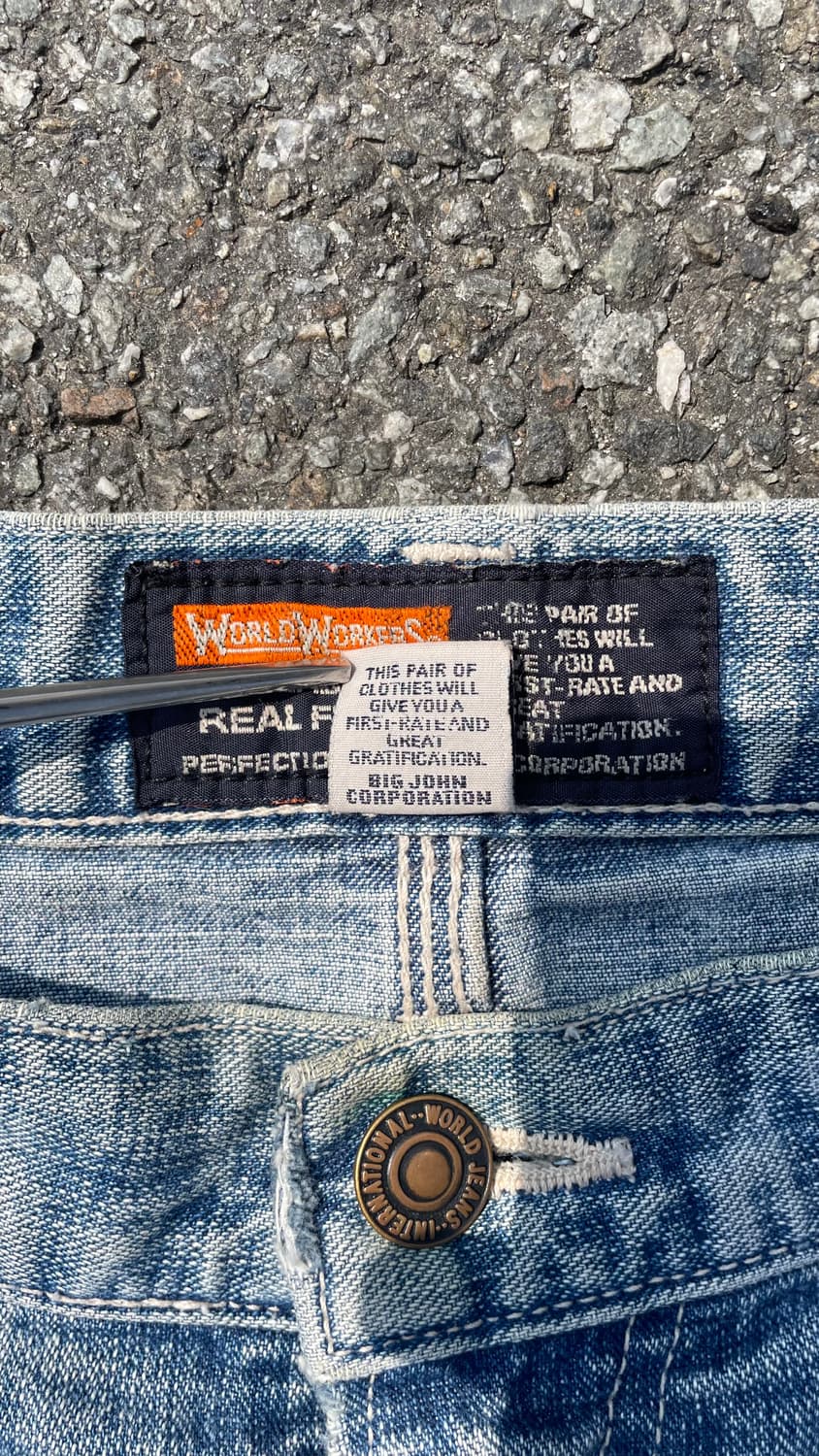 BIG JOHN WORLD WORKERS 빈티지데님카펜터워크팬츠 상품이미지8