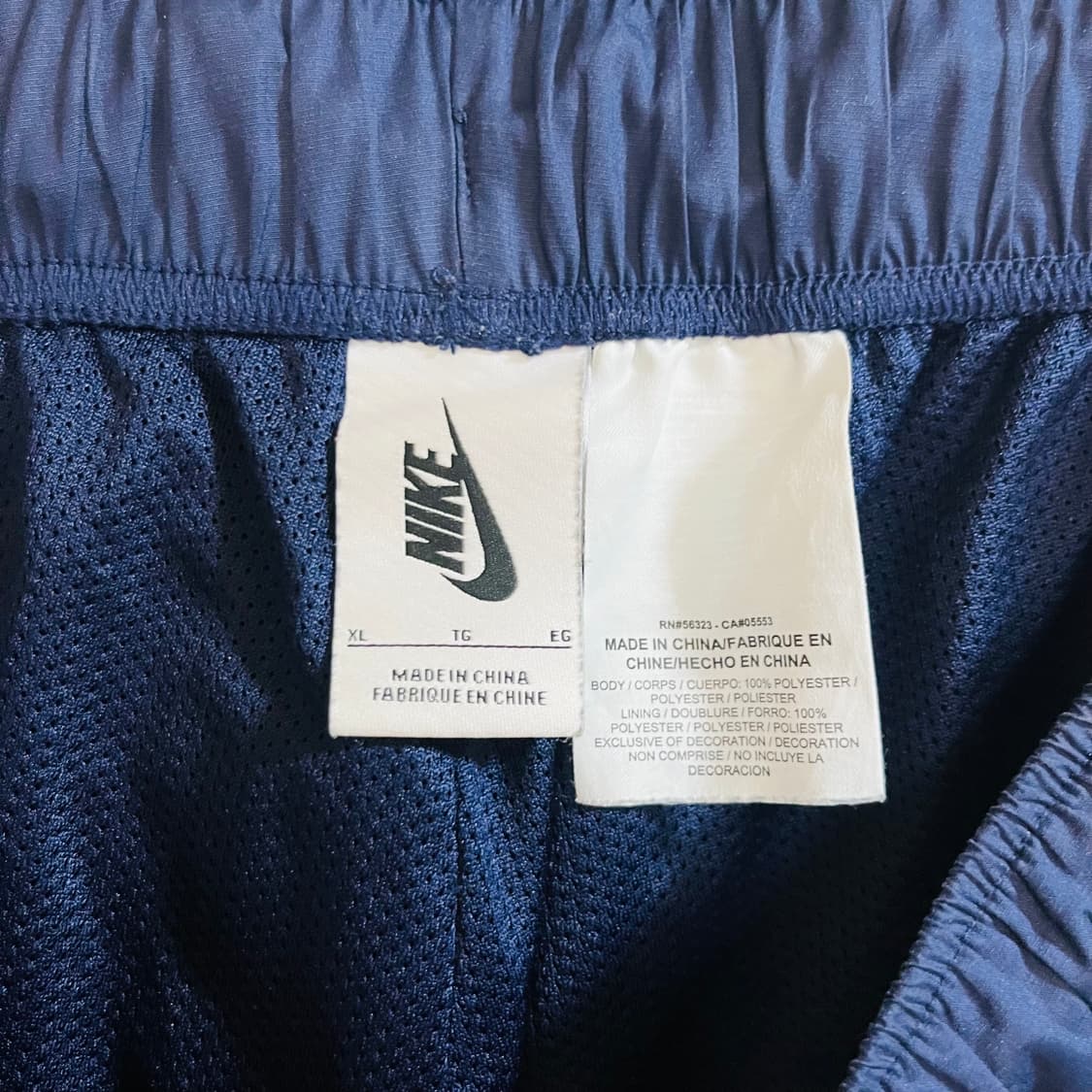 [XL] cav empt 나이키x카브앰트 트레이닝 팬츠 상품이미지4