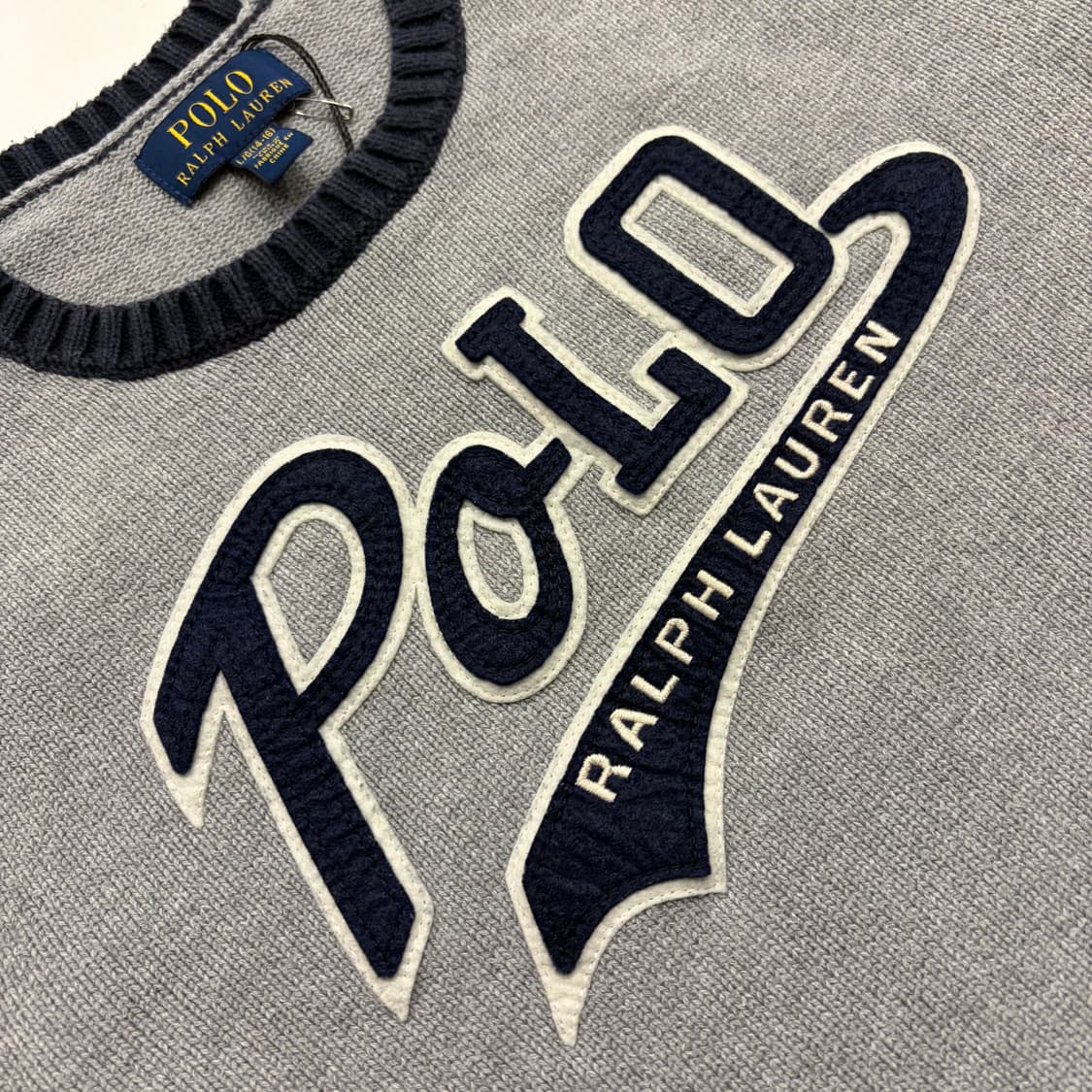 [L] 폴로 랄프로렌 로고 니트 스웨터 C14 상품이미지4