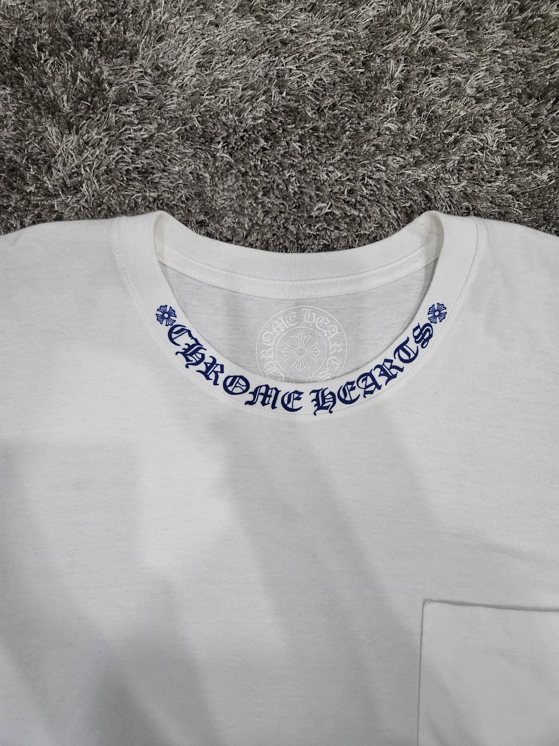 크롬하츠 넥 로고 반팔 판매합니다! 상품이미지2