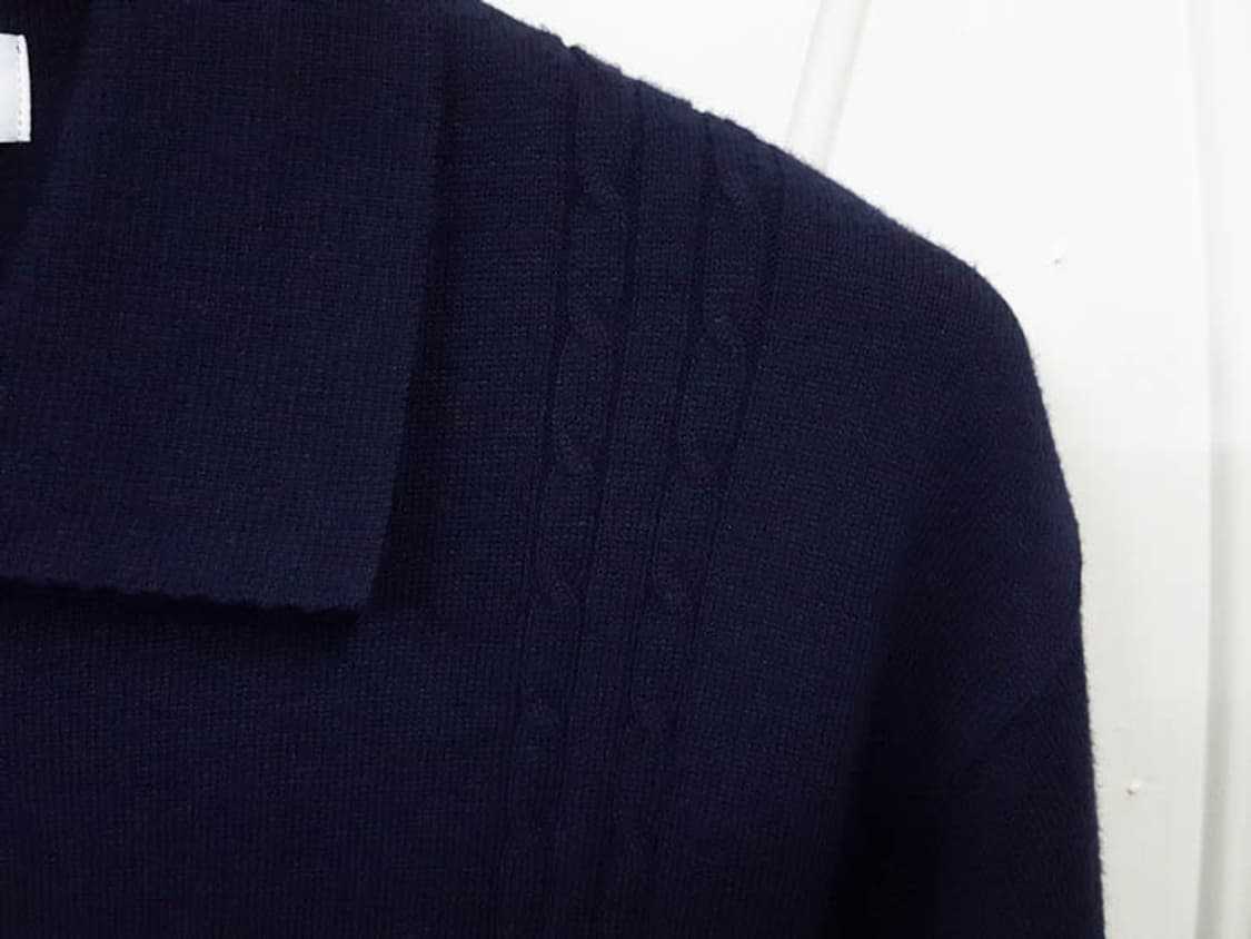 블론드나인 남성 카라 가디건 다크네이비 95-100 상품이미지3
