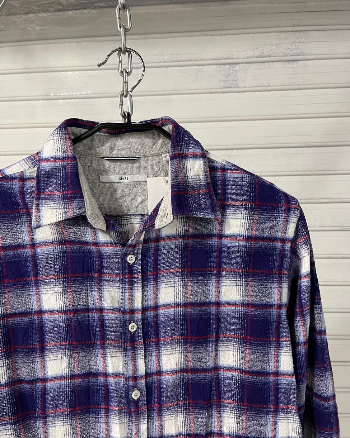 SHIPS check shirt 상품이미지5