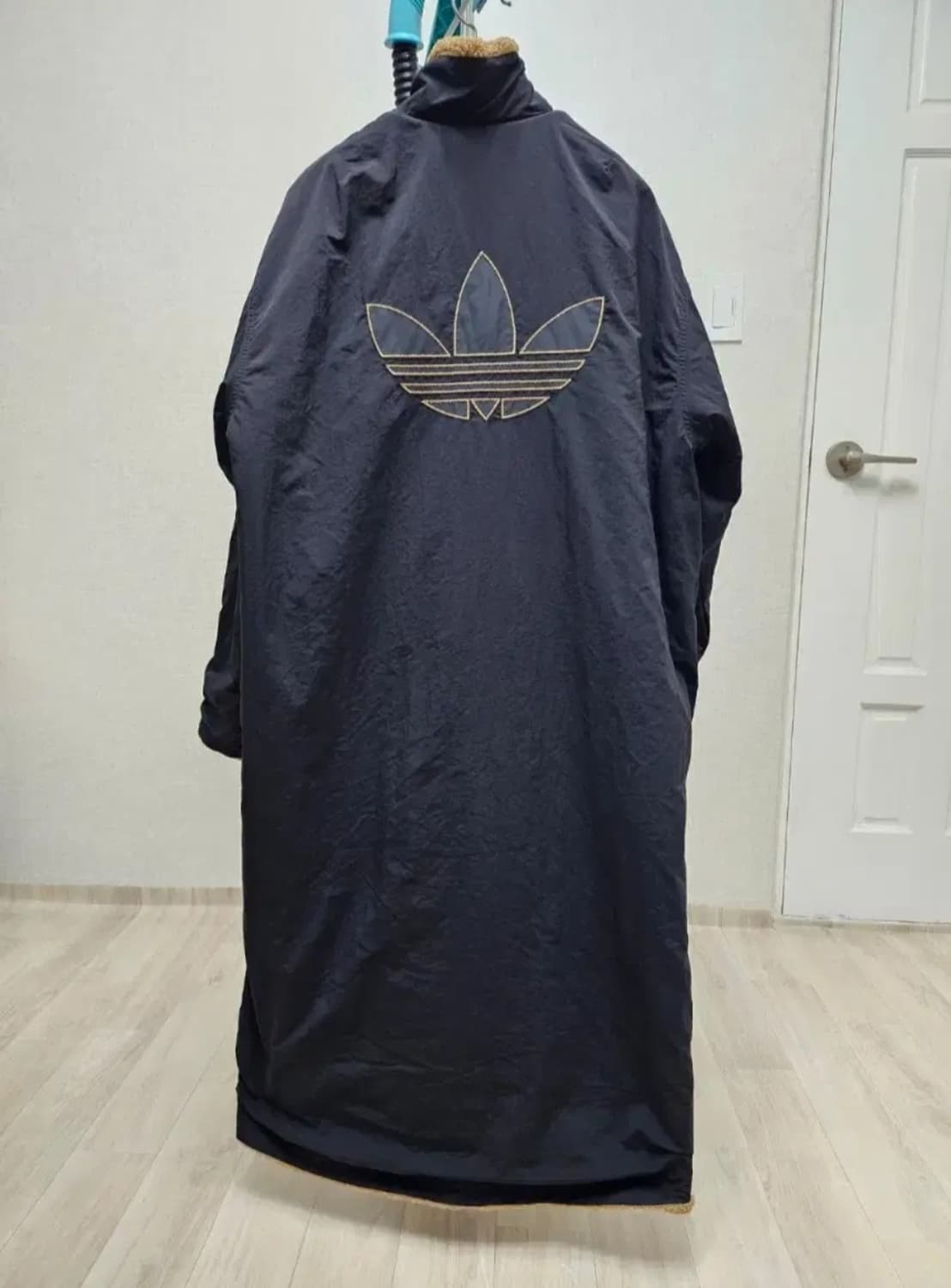 (95~110)M☆우주매물☆아디다스 파이어버드[제니]리버시블 롱후리스점퍼 상품이미지10