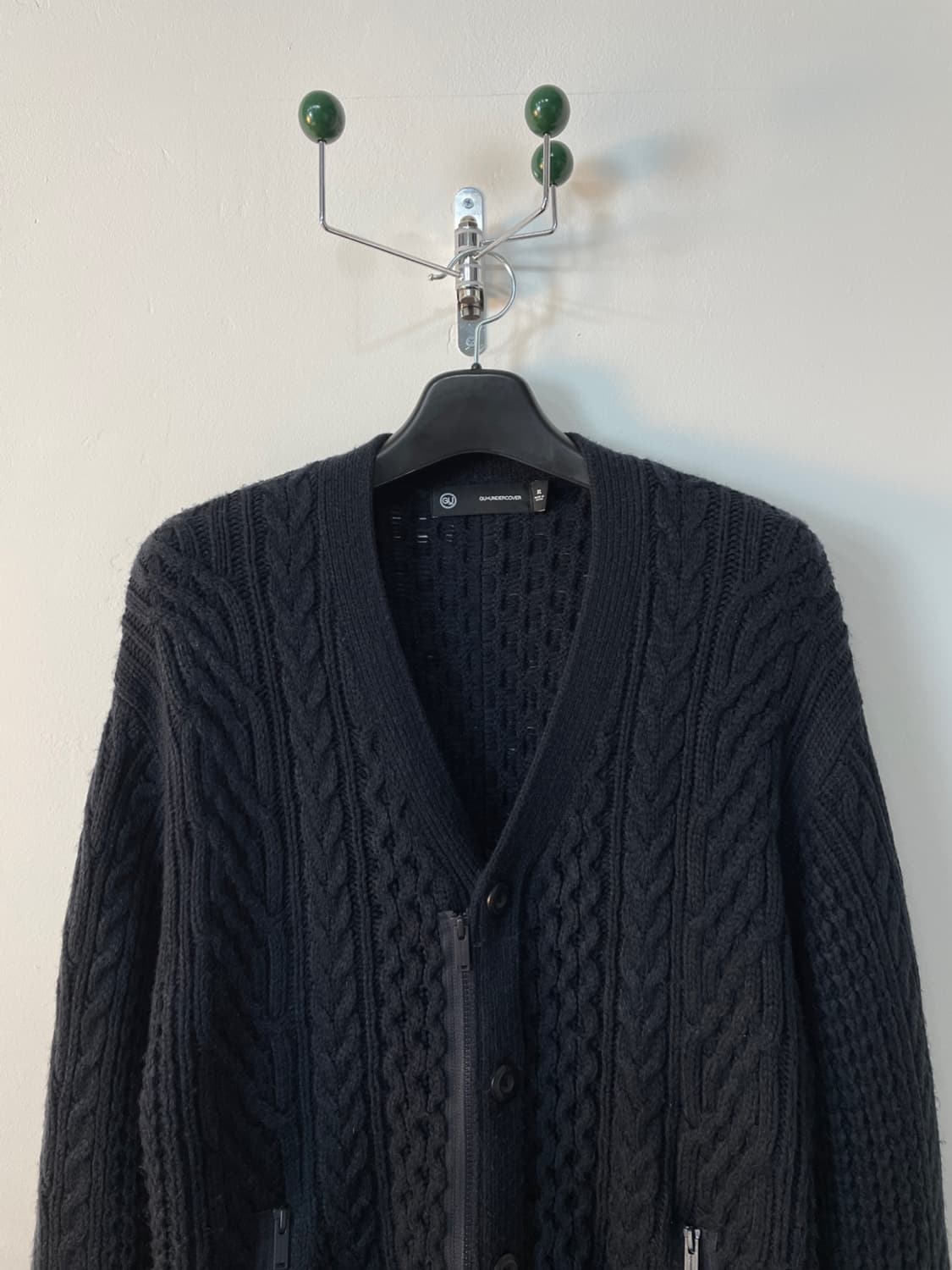 지유 x 언더커버 피셔맨 집업 가디건  상품이미지2