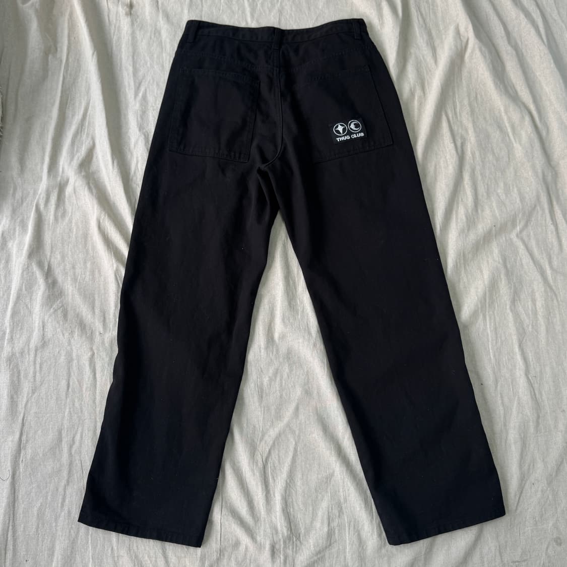 떠그클럽 리벳 카펜터 블랙 팬츠 L 상품이미지5