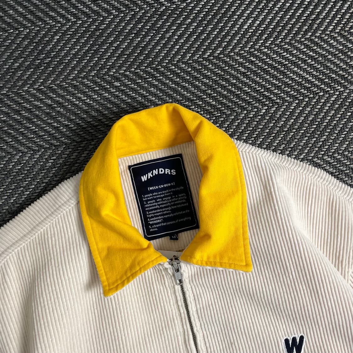 위캔더스 코듀로이 워크 자켓 브라운o 3681 상품이미지5