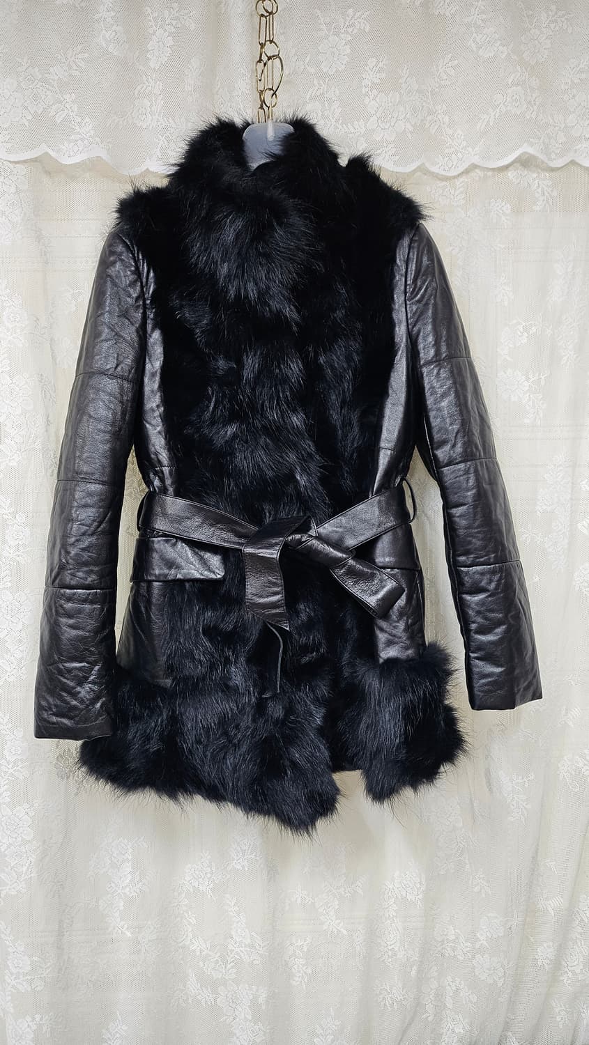 헤스티지 양가죽 퍼자켓 상품이미지1