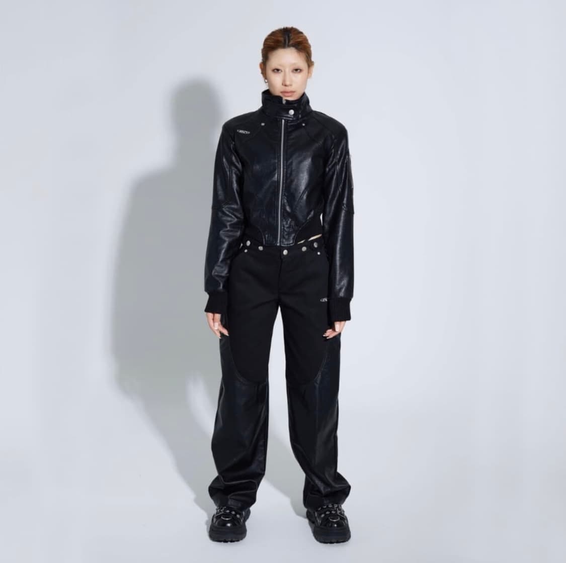 카시코 레더 팬츠 상품이미지3