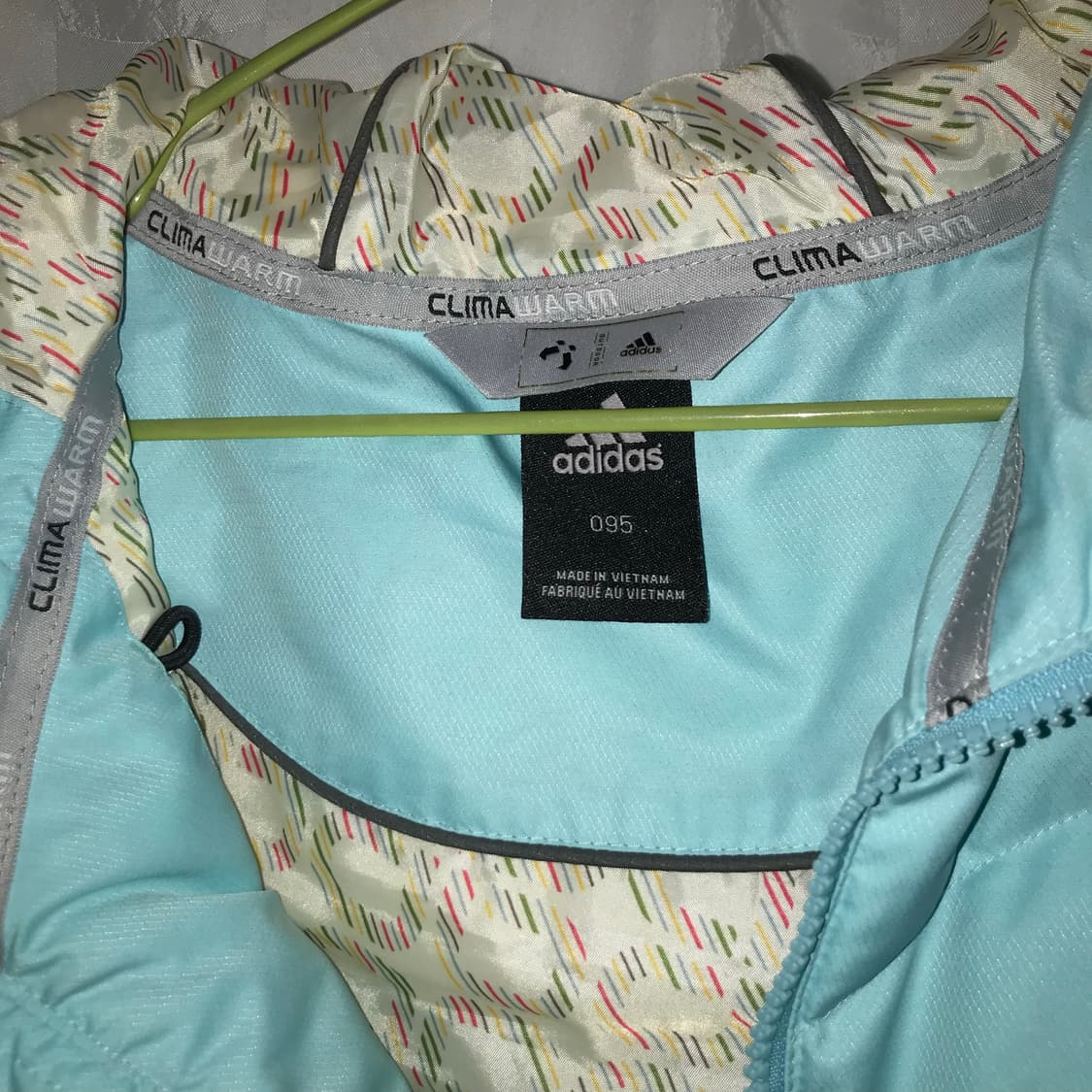 Adidas 아디다스 갸루 괴짜 민트 덕다운 패딩조끼 상품이미지4