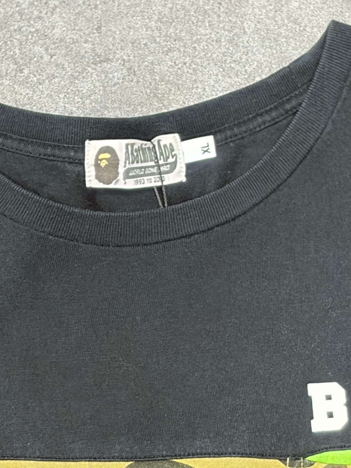 00s A BATHING APE 베이프 카모 반팔 티셔츠 상품이미지6