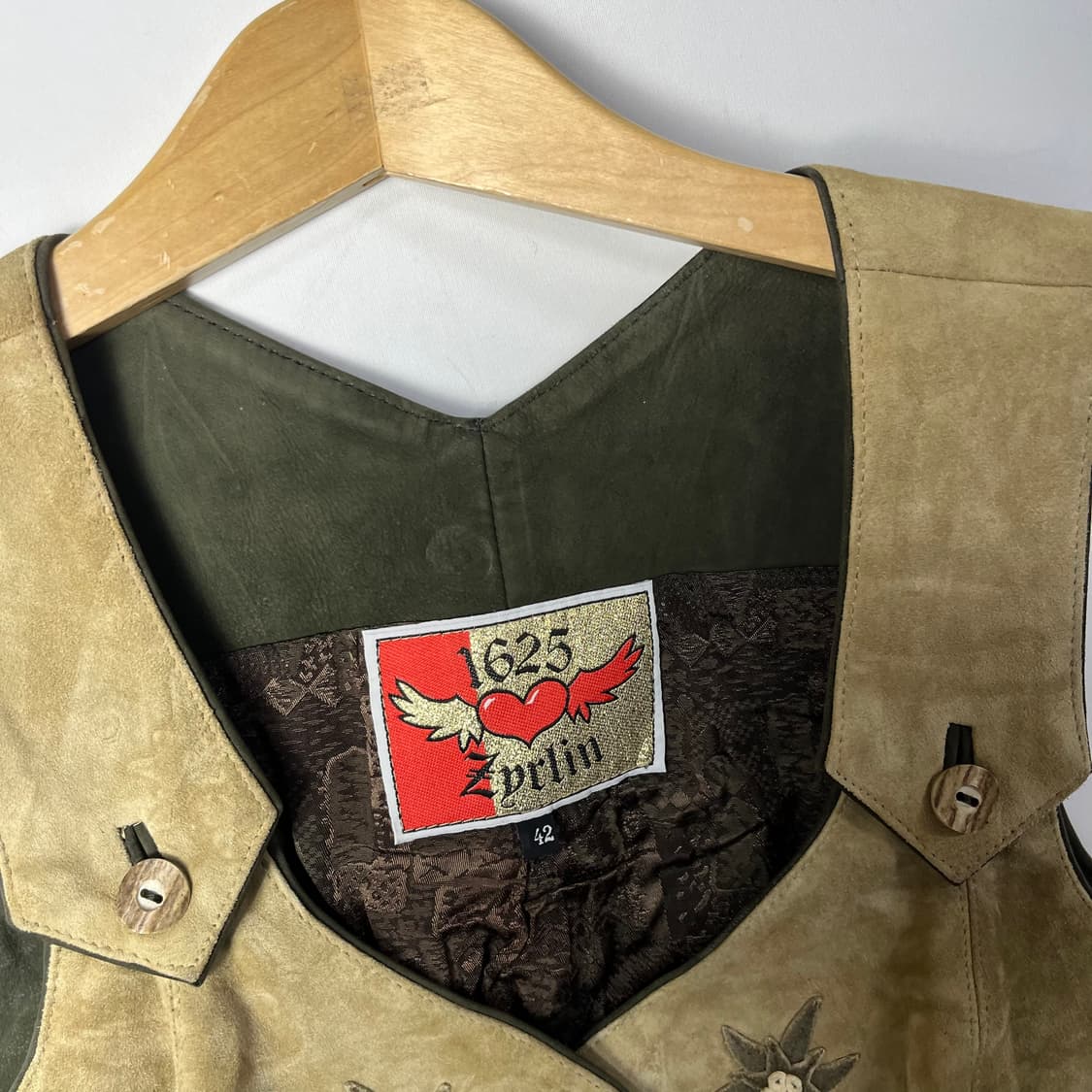 [JPN] 빈티지 웨스턴 레더 베스트 상품이미지3