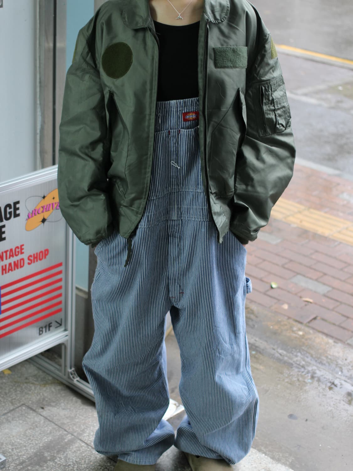 디키즈 히코리 오버올 상품이미지2