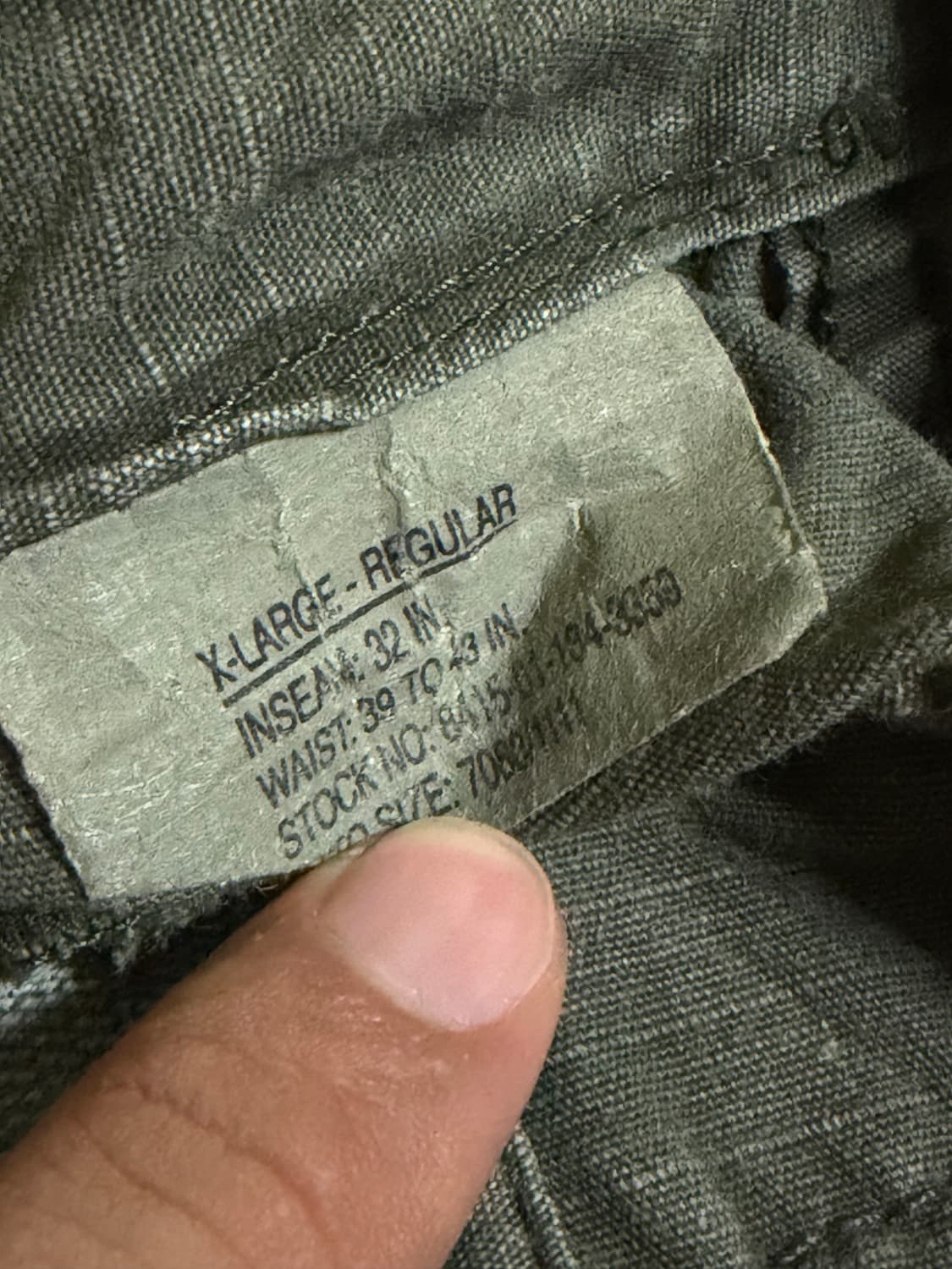 Tru-Spec 립스탑 BDU 팬츠 39-43IN 상품이미지9