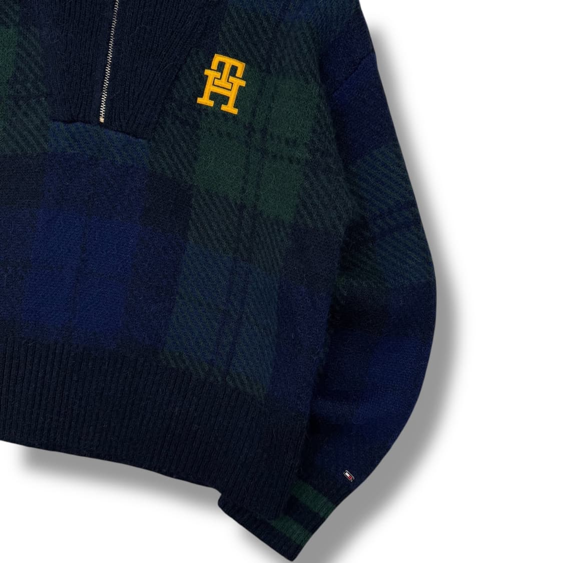 타미힐피거 반집업 패턴니트 r1928  상품이미지5