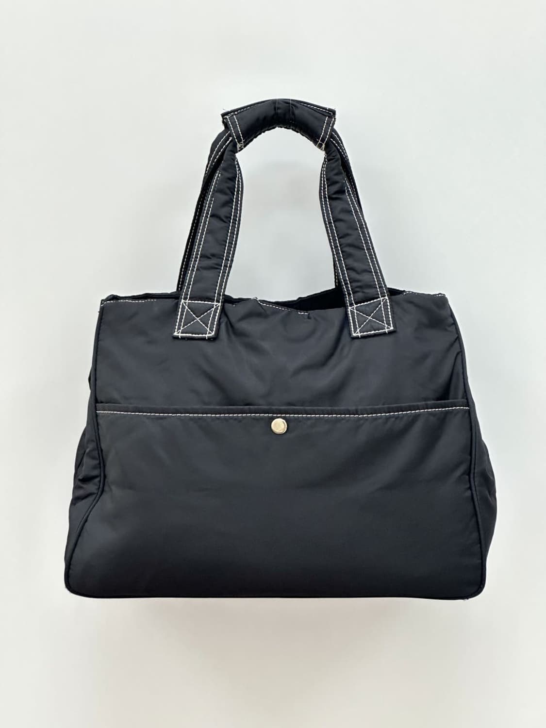 courreges / 꾸레쥬 스티치 빅 로고 숄더백 상품이미지5