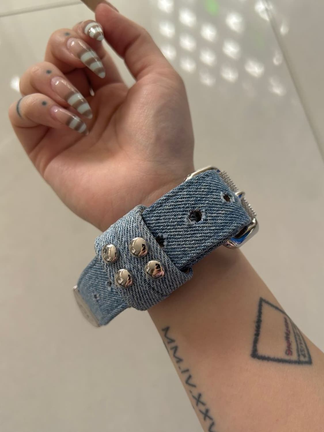 STUDS BRACELET 데님 스터드 팔찌 상품이미지2