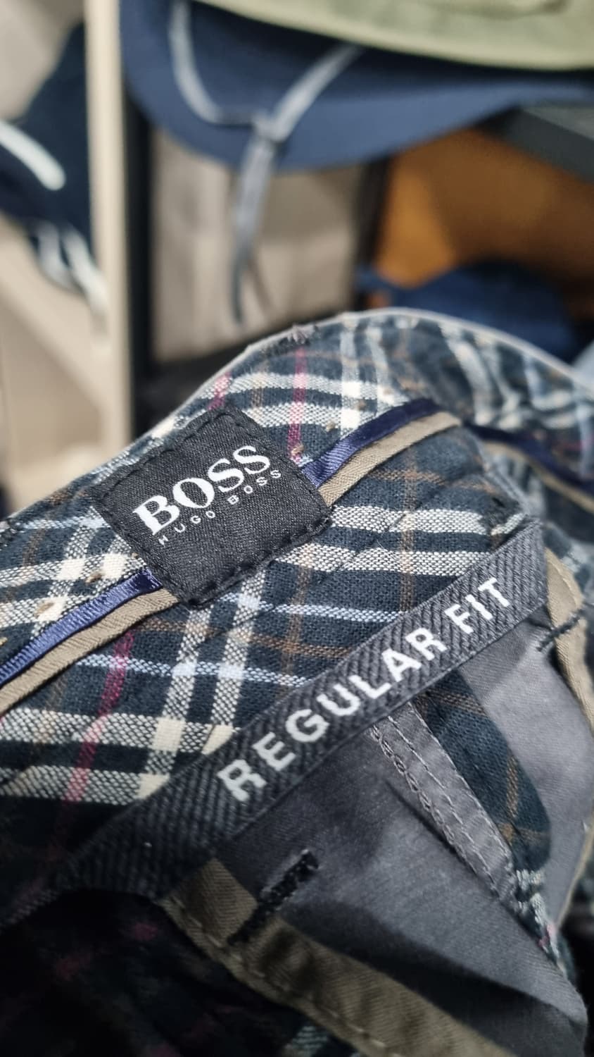 ((휴고 보스)) 정품 회색 코튼팬츠 33사이즈  상태깔끔 상품이미지4