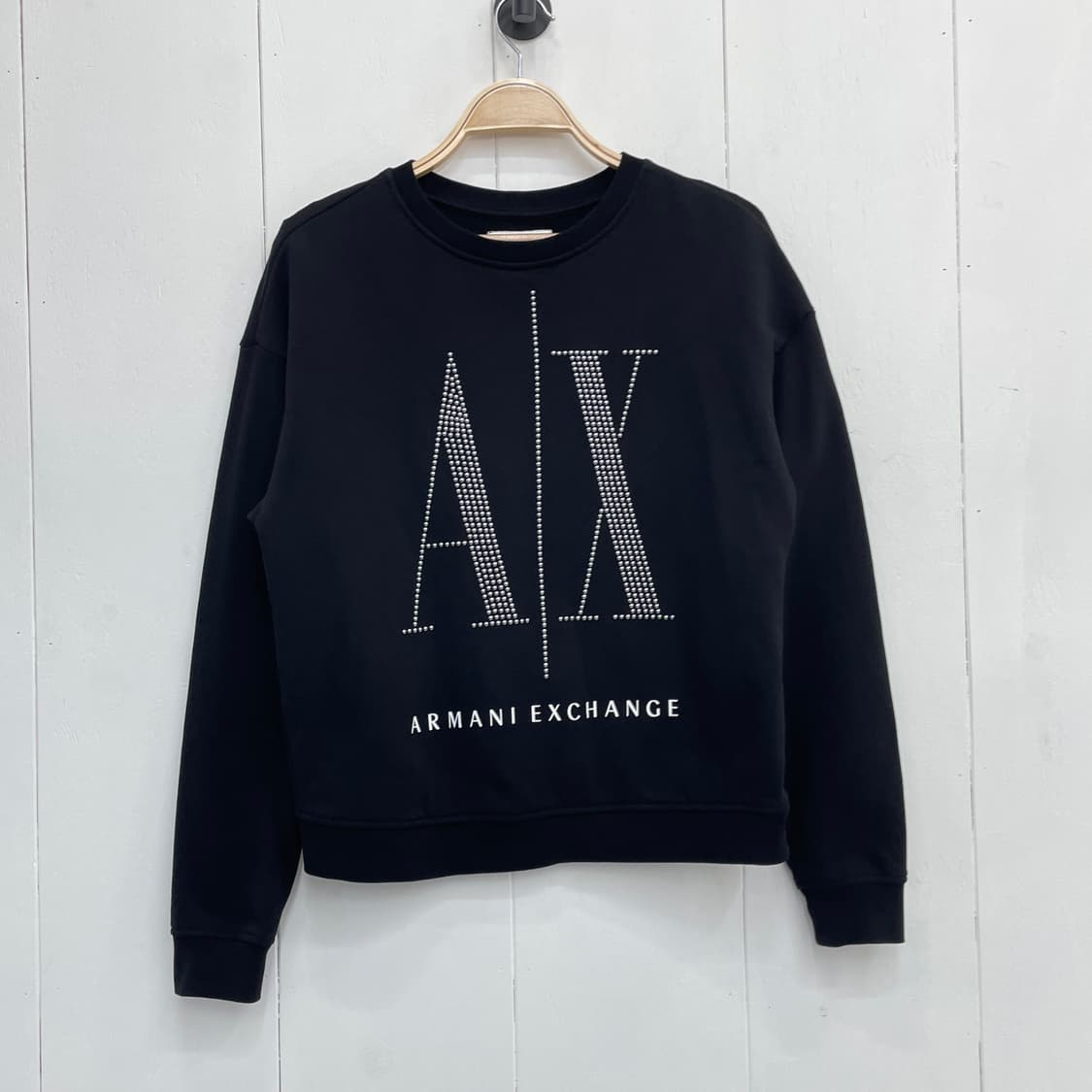 A|X 아르마니 익스체인지 스터드 로고 맨투맨 상품이미지2