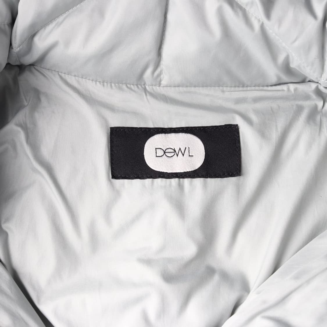 듀엘 배색 하이넥 구스다운 롱패딩 55 상품이미지6