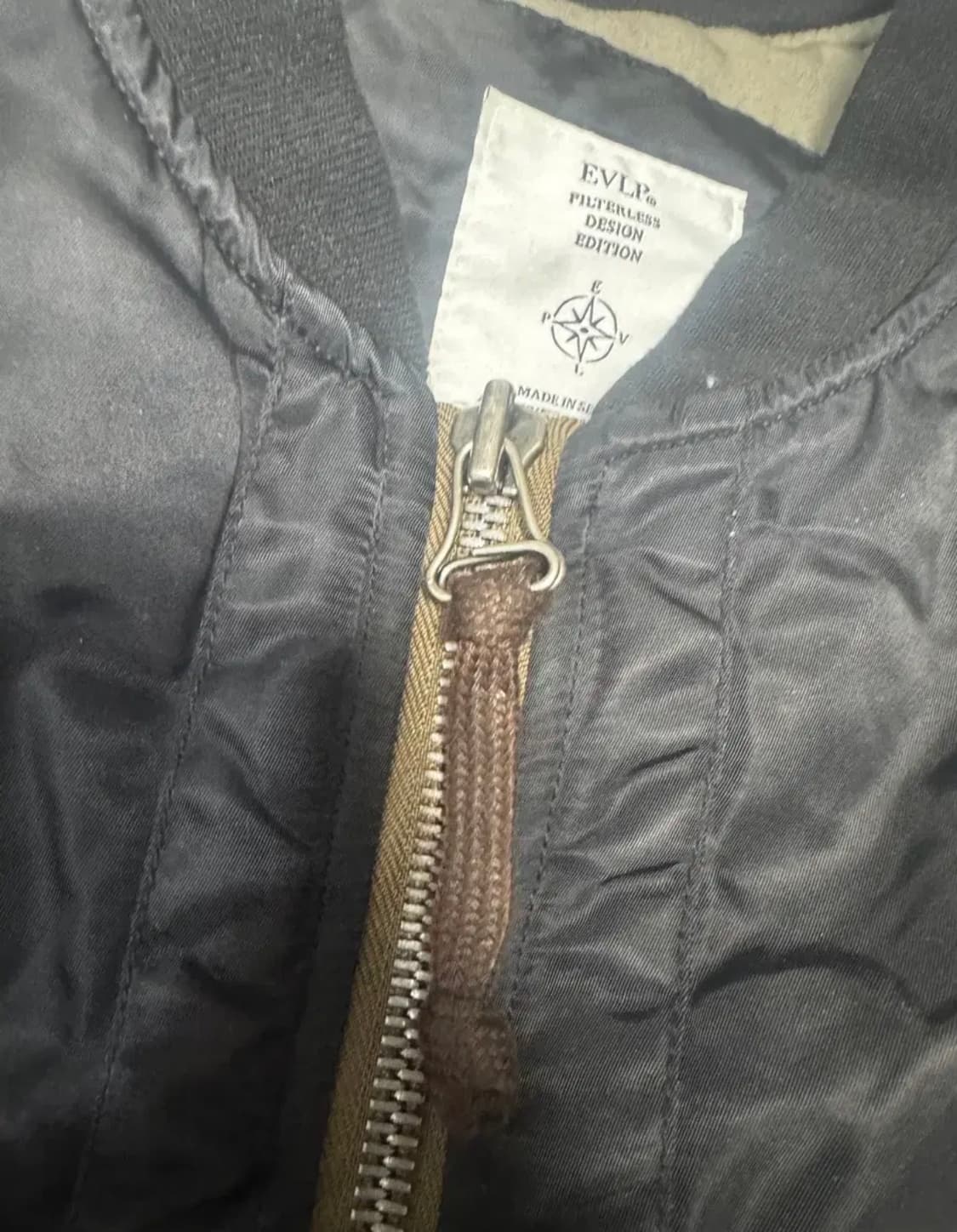 [4] 엔벨로프 노캐스터 실크 나일론 블랙 상품이미지3