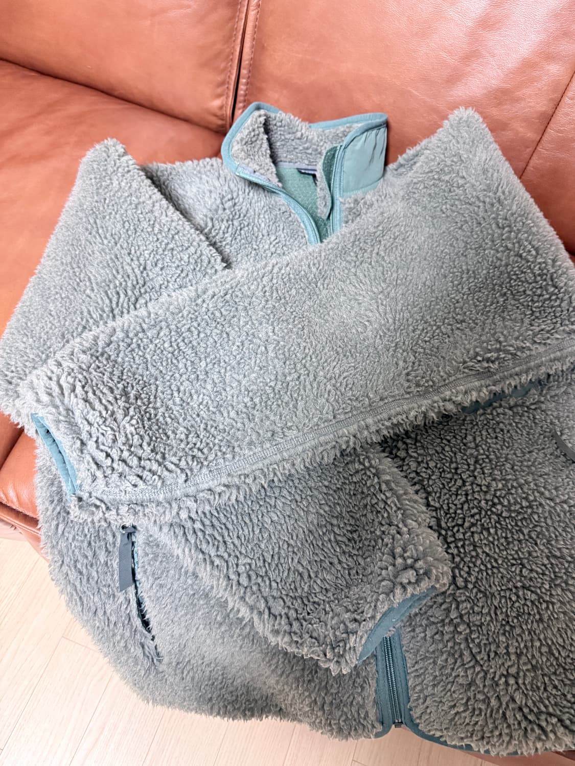 파타고니아 딥파일 가디건(L) 상품이미지3