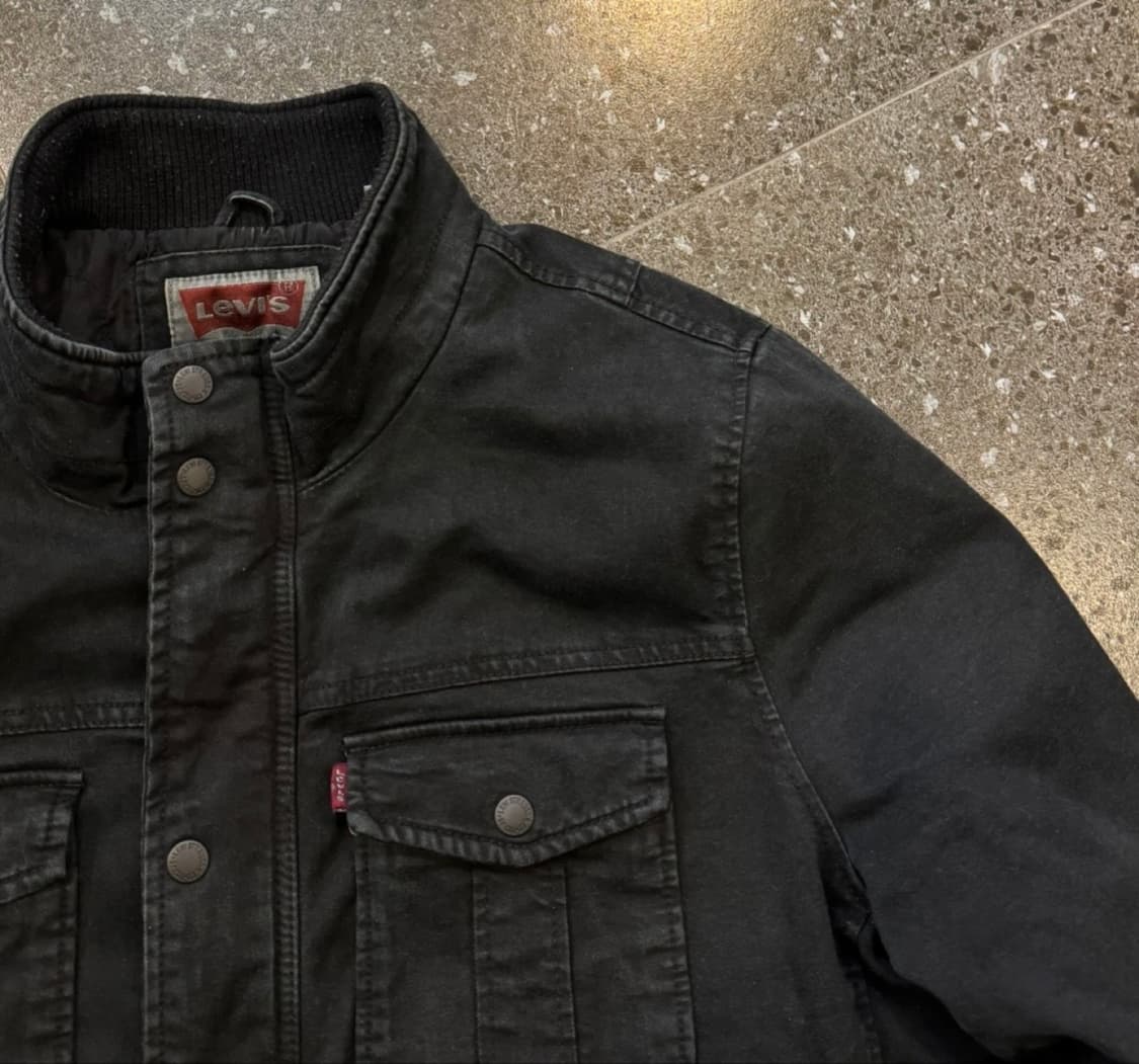 리바이스 흑청 워싱자켓 상품이미지2