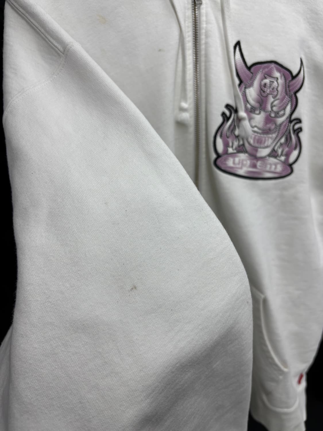 슈프림 22ss 데몬 스웻 후드집업 상품이미지7