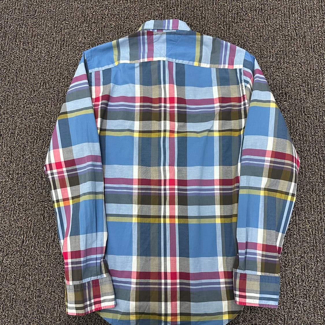 타미힐피거 체크 남방 셔츠 XS 상품이미지6